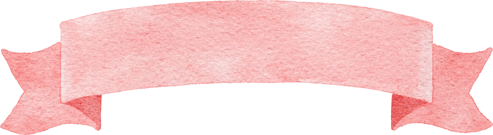 Watercolor Ribbon Banner